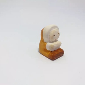 Fából készült eszkimó baba fajáték figura, Játék & Sport, Plüssállat & Játékfigura, Más figura, Famegmunkálás, Festett tárgyak, MESKA