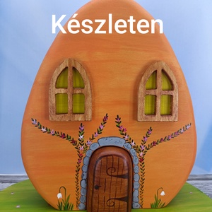 Húsvéti tojás házikó , Játék & Sport, Szerepjáték, Famegmunkálás, Festett tárgyak, MESKA