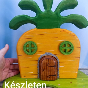 Húsvéti répaházikó , Játék & Sport, Szerepjáték, Famegmunkálás, Festett tárgyak, MESKA