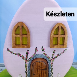 Húsvéti tojás házikó , Játék & Sport, Szerepjáték, Famegmunkálás, Festett tárgyak, MESKA