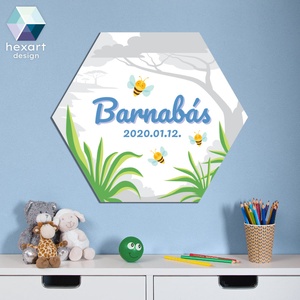 3 db-os szafaris babaszoba dekoráció - választható állatokkal - otthon & életmód - babaszoba, gyerekszoba - babaszoba kép - Meska.hu
