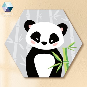 Panda - babaszoba dekoráció, fali kép, Otthon & Életmód, Babaszoba, gyerekszoba, Babaszoba kép, Fotó, grafika, rajz, illusztráció, MESKA