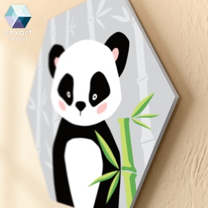 Panda - babaszoba dekoráció, fali kép - otthon & életmód - babaszoba, gyerekszoba - babaszoba kép - Meska.hu