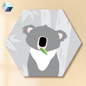 Koala - babaszoba dekoráció, fali kép - Meska.hu
