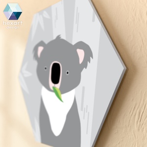 Koala - babaszoba dekoráció, fali kép - otthon & életmód - babaszoba, gyerekszoba - babaszoba kép - Meska.hu