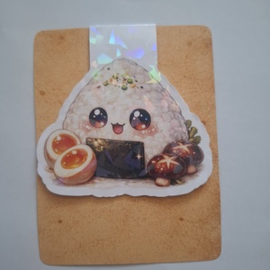 Mágneses könyvjelző - Onigiri - könyv & zene - könyvjelző - Meska.hu