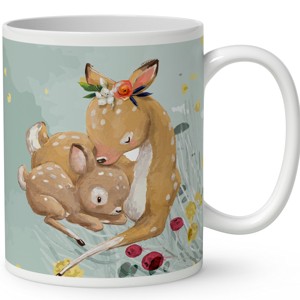 Kérd a neveddel - Tündéri Őzikék mintás bögre - otthon & életmód - konyhafelszerelés, tálalás - tálalás - bögre & csésze - Meska.hu