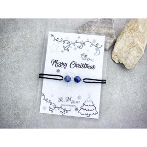 Merry Christmas szodalit angyal karkötő - Meska.hu