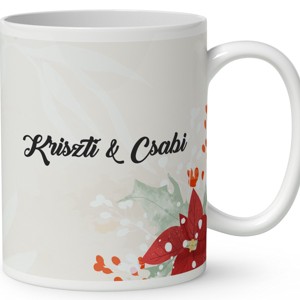 Névvel kérhető - Karácsonyi Teddy maci - együtt (kockás masni) mintás bögre - otthon & életmód - konyhafelszerelés, tálalás - tálalás - bögre & csésze - Meska.hu