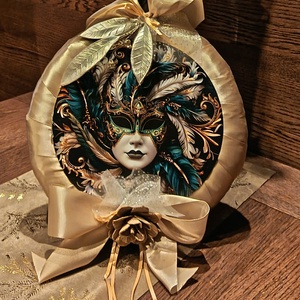 Karneváli kopogtató - Meska.hu