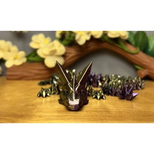 3d nyomtatott kristály sárkány, Játék & Sport, Plüssállat & Játékfigura, Más figura, Mindenmás, MESKA