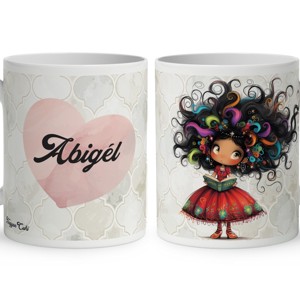 Névvel kérhető - Kedvenc könyv hercegnő mintás bögre, Otthon & Életmód, Konyhafelszerelés, tálalás, Tálalás, Bögre & Csésze, , MESKA