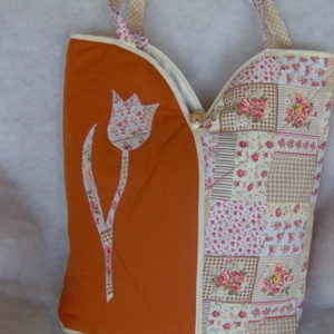 Tulipán táska, + Levendula illatosító - Meska.hu