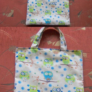  Baglyos szatyor -  - Meska.hu