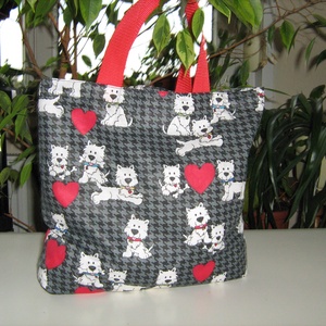 Kutyusos szatyor - Meska.hu