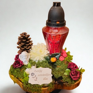 Mindszenteki sírdísz/ kegyeleti dísz  - Meska.hu