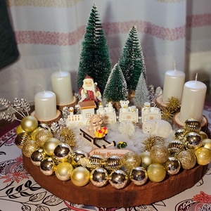 Adventi koszorú , Karácsony, Adventi díszek, Adventi koszorú, , MESKA