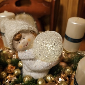 Adventi koszorú  - karácsony - adventi díszek - adventi koszorú - Meska.hu