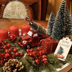 Karácsonyi expressz adventi koszorú  - karácsony - adventi díszek - adventi koszorú - Meska.hu