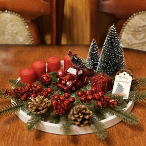 Karácsonyi expressz adventi koszorú  - karácsony - adventi díszek - adventi koszorú - Meska.hu