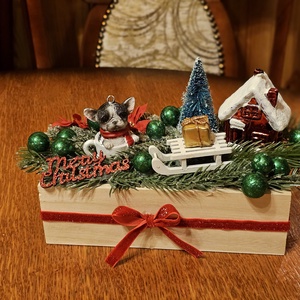 Ünnepi asztaldísz  - Meska.hu