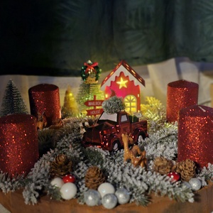 Adventi koszorú  - karácsony - adventi díszek - adventi koszorú - Meska.hu