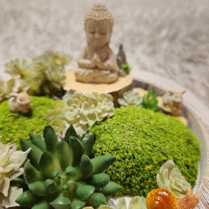 Nyugalom Oázisa  - otthon & életmód - dekoráció - asztal és polc dekoráció - asztaldísz - Meska.hu