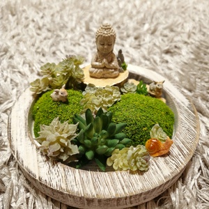 Nyugalom Oázisa  - otthon & életmód - dekoráció - asztal és polc dekoráció - asztaldísz - Meska.hu