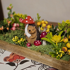 Tavaszi asztaldísz  - otthon & életmód - dekoráció - asztal és polc dekoráció - asztaldísz - Meska.hu