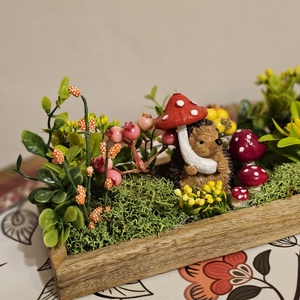 Tavaszi asztaldísz  - otthon & életmód - dekoráció - asztal és polc dekoráció - asztaldísz - Meska.hu