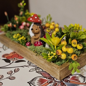 Tavaszi asztaldísz  - otthon & életmód - dekoráció - asztal és polc dekoráció - asztaldísz - Meska.hu