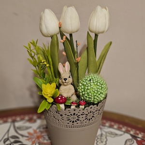 Tavaszi asztaldísz  - Meska.hu