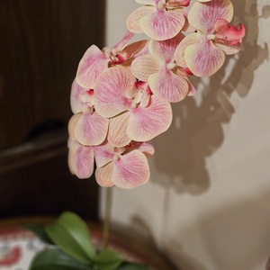 Orchidea -gondozásmentes  - otthon & életmód - virágdekoráció - virágdíszek - asztali virágdísz - Meska.hu