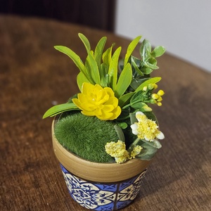 Asztaldísz tavaszra - otthon & életmód - dekoráció - asztal és polc dekoráció - asztaldísz - Meska.hu