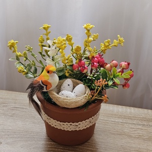 Madaras asztaldísz  - Meska.hu