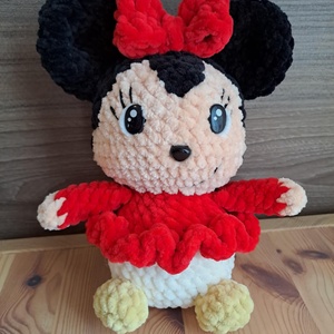 Minnie egér, horgolt, Játék & Sport, Plüssállat & Játékfigura, Egér, Horgolás, Hímzés, MESKA