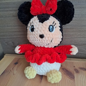 Minnie egér, horgolt - játék & sport - plüssállat & játékfigura - egér - Meska.hu Minnie egér, horgolt - játék & sport - plüssállat & játékfigura - egér - Meska.hu