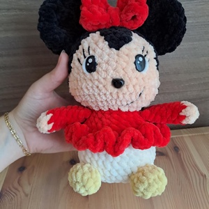 Minnie egér, horgolt - játék & sport - plüssállat & játékfigura - egér - Meska.hu Minnie egér, horgolt - játék & sport - plüssállat & játékfigura - egér - Meska.hu