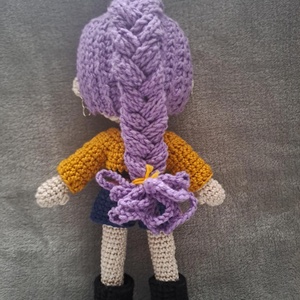 Kpop démonvadászok, Rumi horgolt baba - játék & sport - baba & babaház - öltöztethető baba - Meska.hu