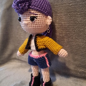 K-pop démonvadászok, Rumi baba - játék & sport - baba & babaház - öltöztethető baba - Meska.hu