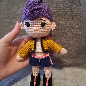 K-pop démonvadászok, Rumi baba - játék & sport - baba & babaház - öltöztethető baba - Meska.hu