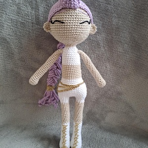 K-pop démonvadászok, Rumi horgolt baba - játék & sport - baba & babaház - baba - Meska.hu