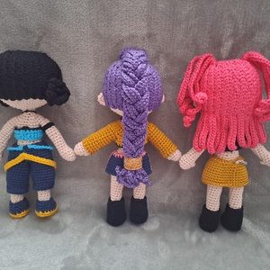 K-pop démonvadászok, csapatban - játék & sport - baba & babaház - baba - Meska.hu