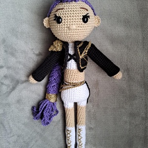 Rumi, K-pop démonvadászok, horgolt baba - Meska.hu