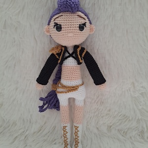 Rumi, Kpop démonvadászok, Játék & Sport, Baba & babaház, Baba, Horgolás, Hímzés, MESKA