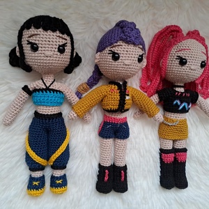 K-pop démonvadászok, csapatban - játék & sport - baba & babaház - baba - Meska.hu