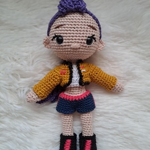 K-pop démonvadászok, Rumi baba, öltöztethető - Meska.hu