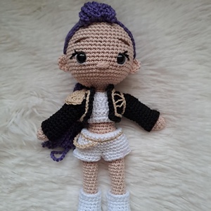 K-pop démonvadászok, Rumi baba, öltöztethető - játék & sport - baba & babaház - öltöztethető baba - Meska.hu