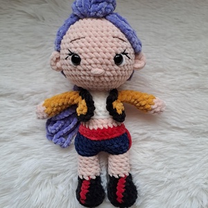 K-pop démonvadászok, Rumi plüss baba, Játék & Sport, Plüssállat & Játékfigura, Plüss mesefigurák, Horgolás, Hímzés, MESKA