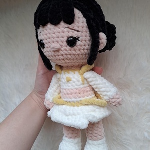 K-pop démonvadászok, Zoey plüss baba - játék & sport - plüssállat & játékfigura - plüss mesefigurák - Meska.hu